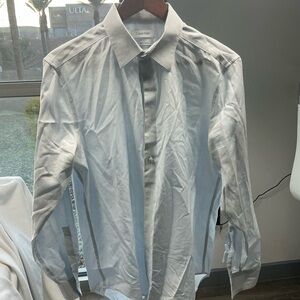 Mens Light Blue Button Up - M